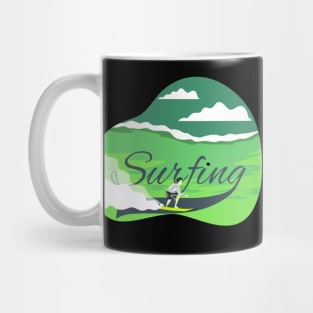 Surfing Therapy Mug